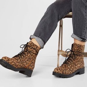 Women’s MIA leopard print boots